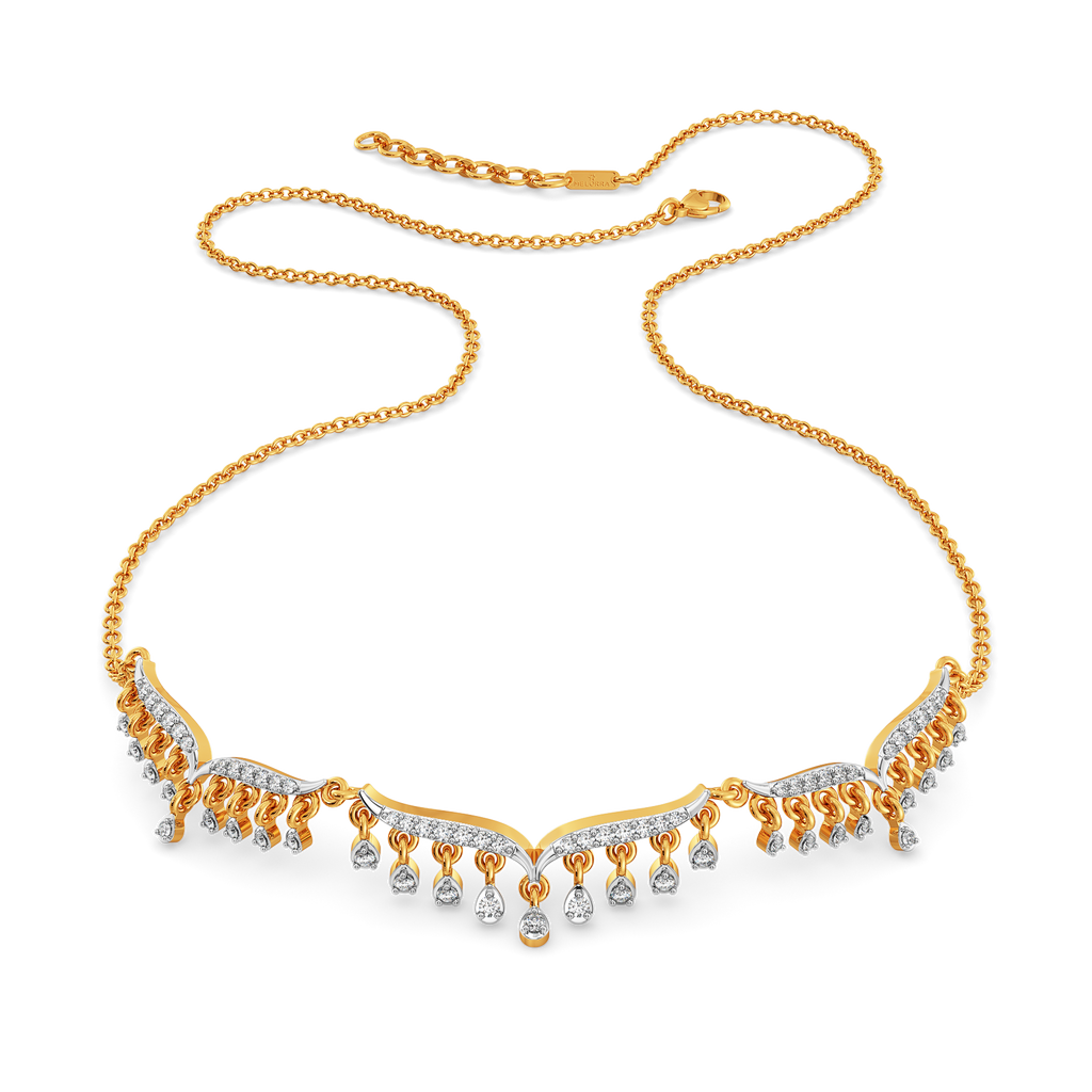 Fringe Pop Diamond Necklaces