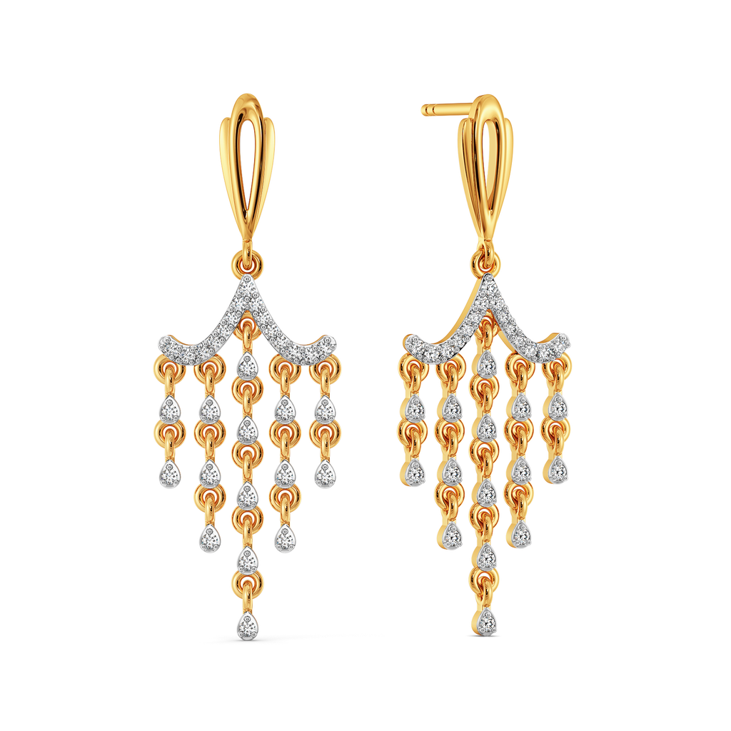 Fringe Perfect Diamond Earrings
