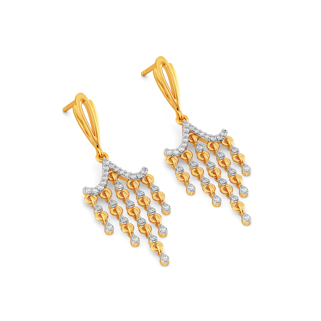Fringe Perfect Diamond Earrings