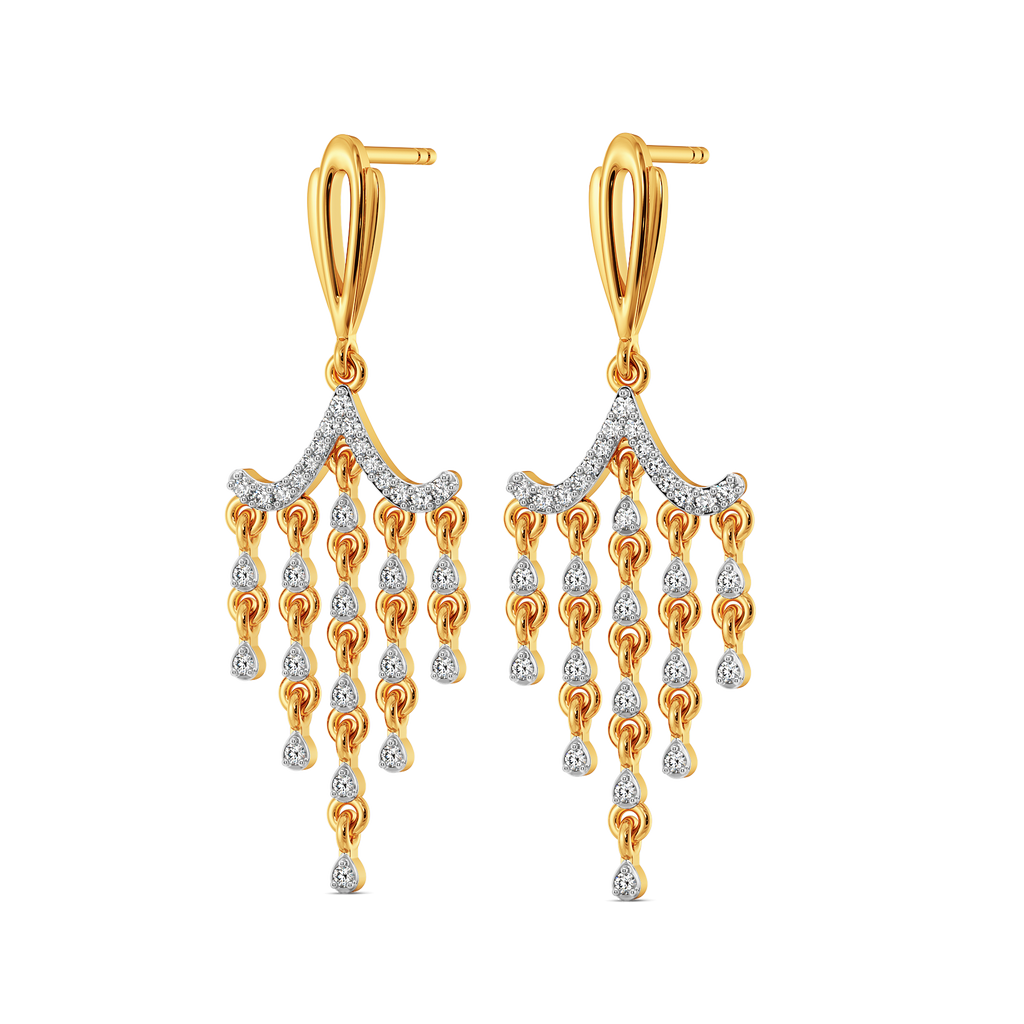 Fringe Perfect Diamond Earrings