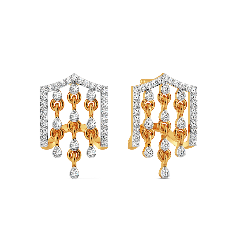 Fringe Perfect Diamond Earrings