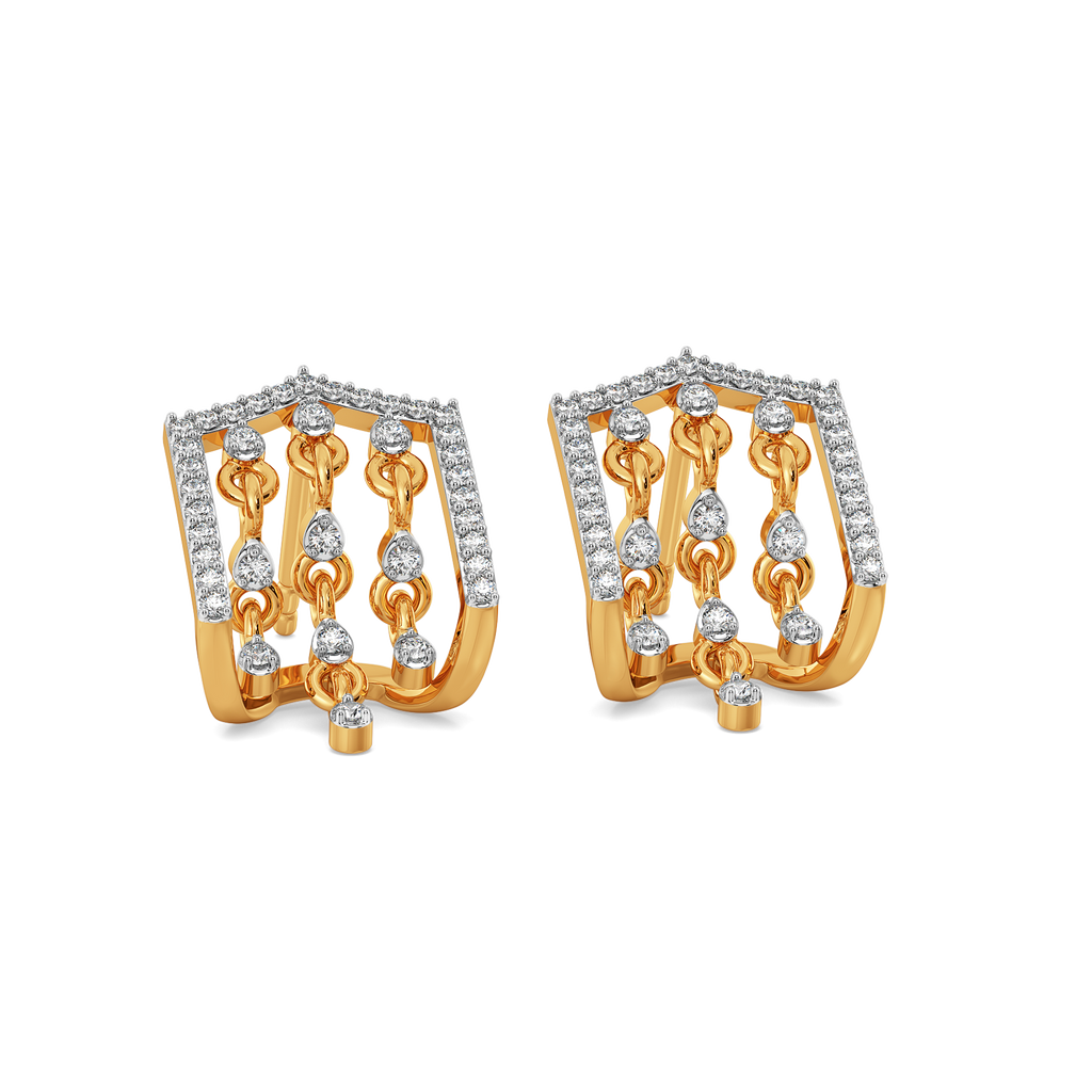 Fringe Perfect Diamond Earrings