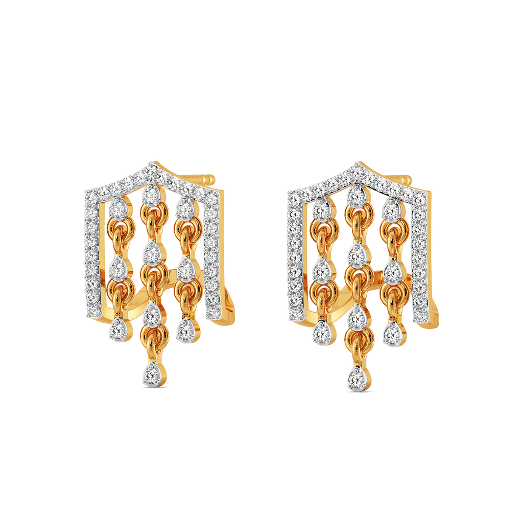 Fringe Perfect Diamond Earrings