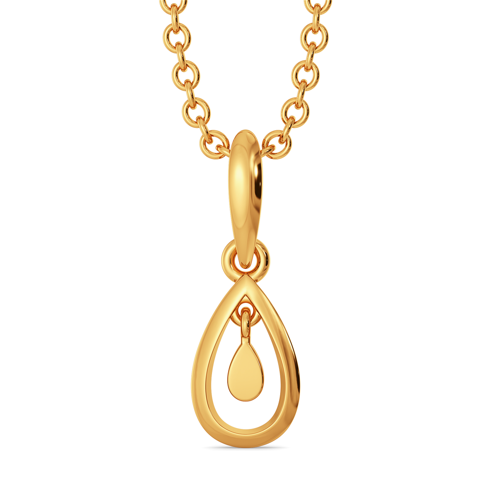 Fringe Fashion Gold Pendants
