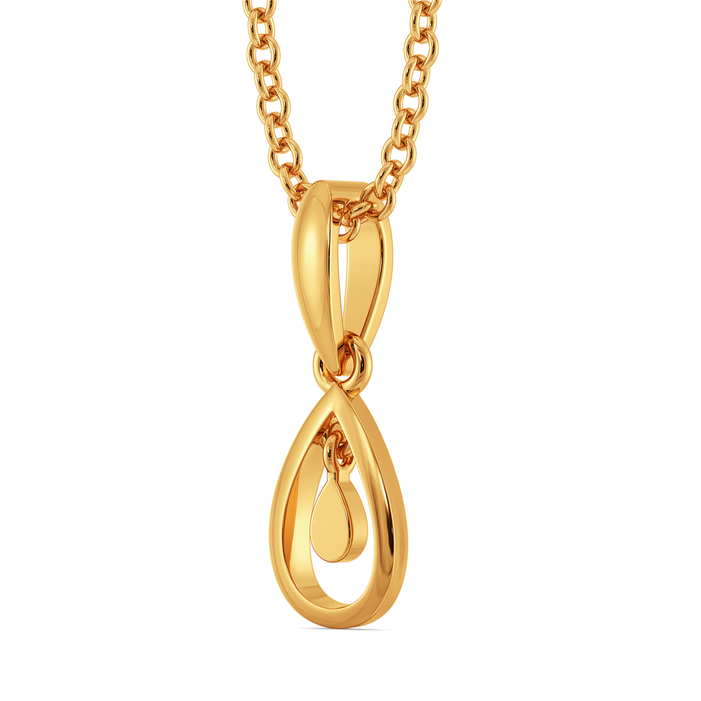 Fringe Fashion Gold Pendants