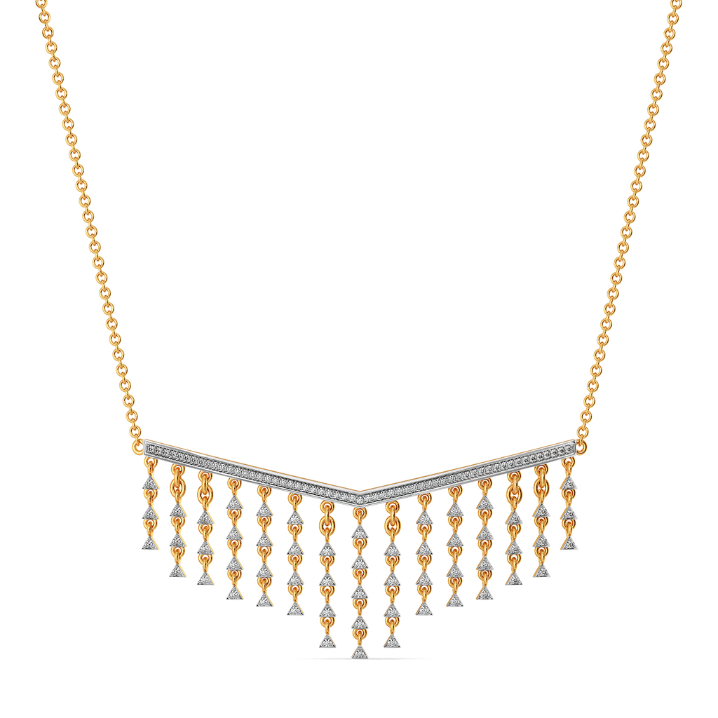 Vibe in Fringe Diamond Necklaces