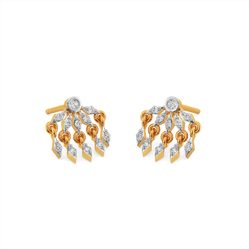 Fringe Summer Diamond Earrings