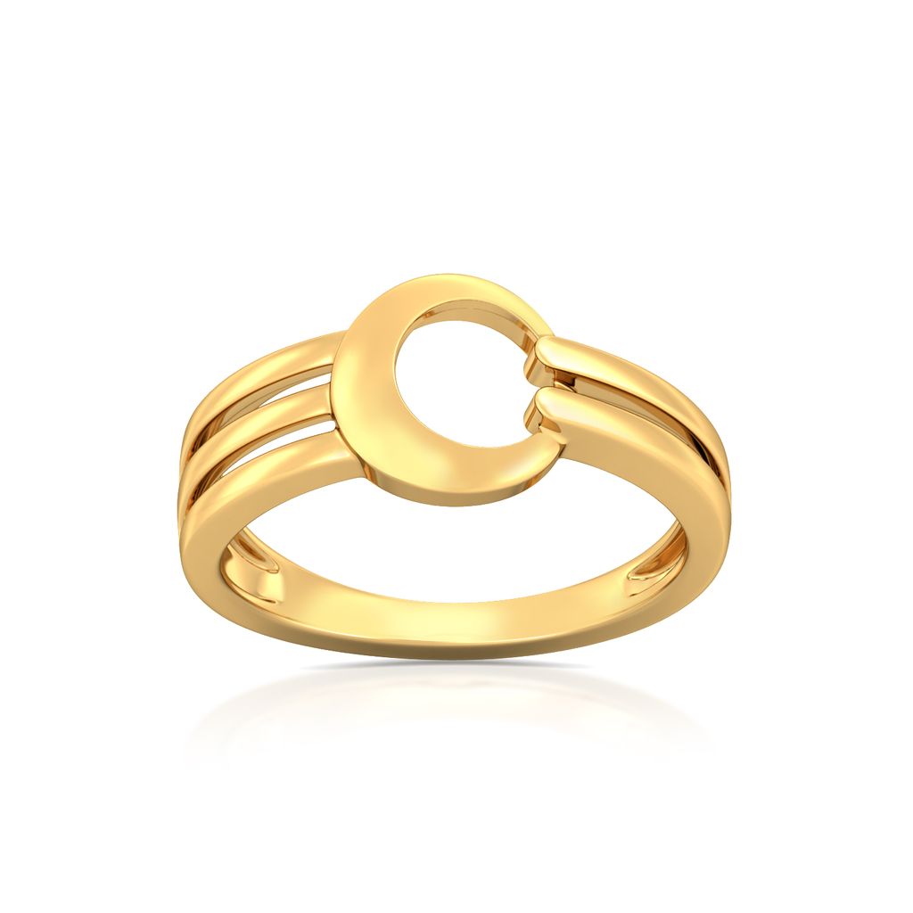 Fringe Tease Gold Rings alternate view 3