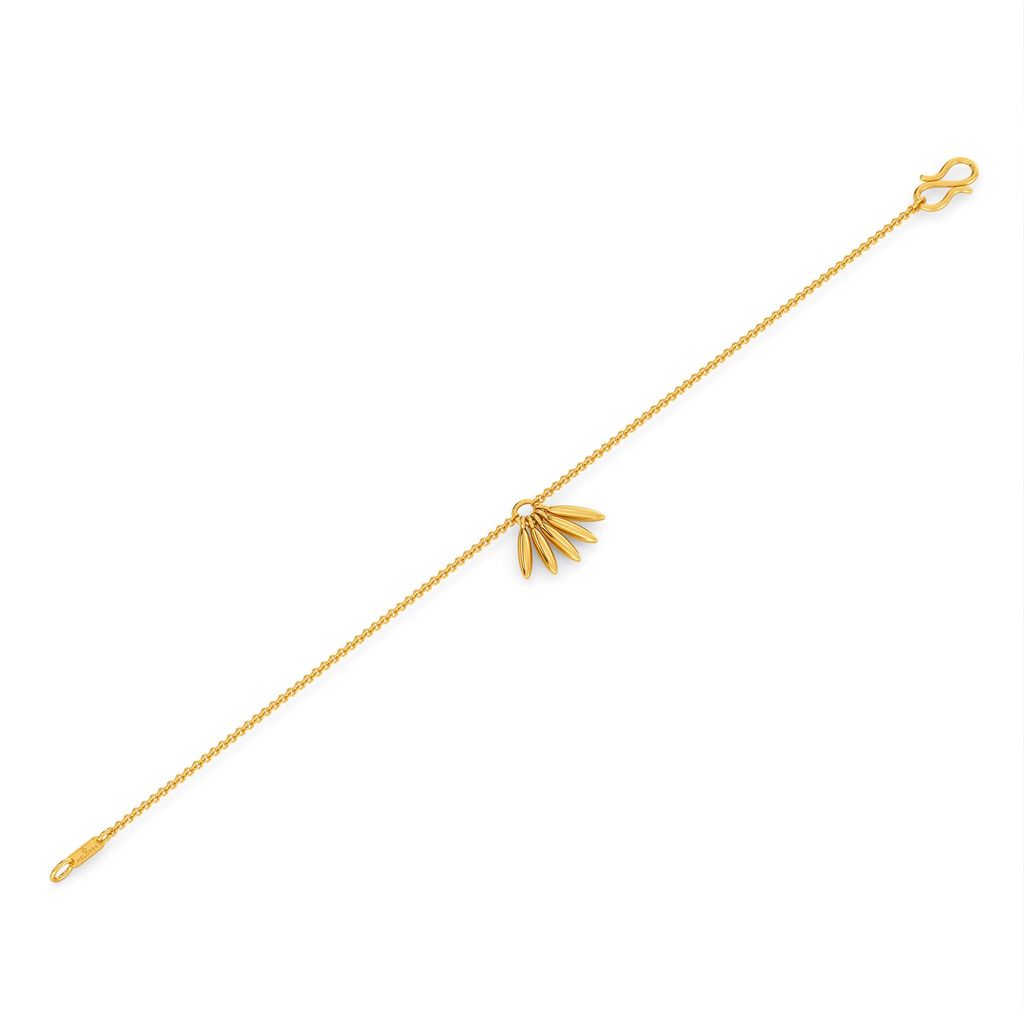 Fringe frenzy Gold Bracelets