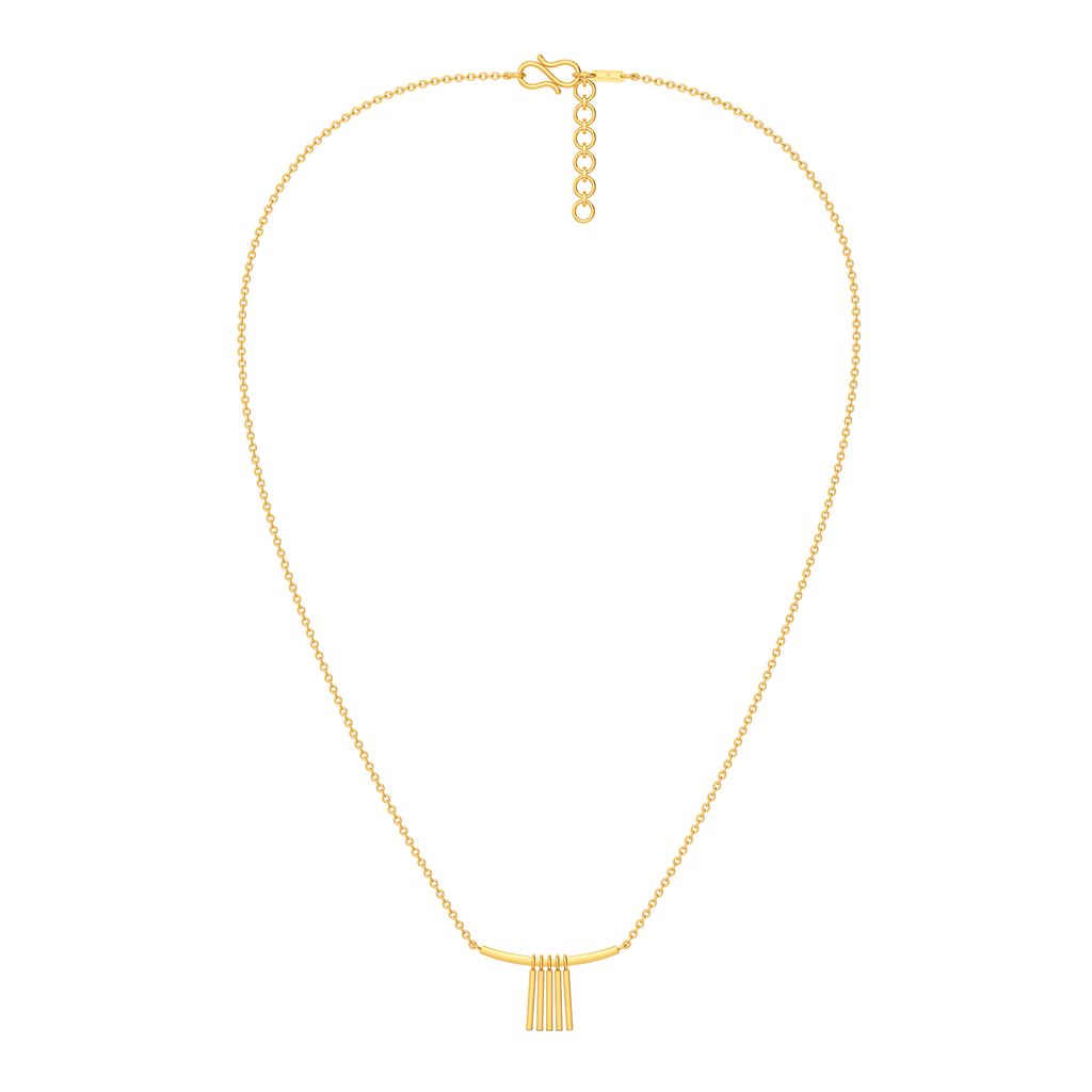 Flaunt the Fringe Gold Necklaces