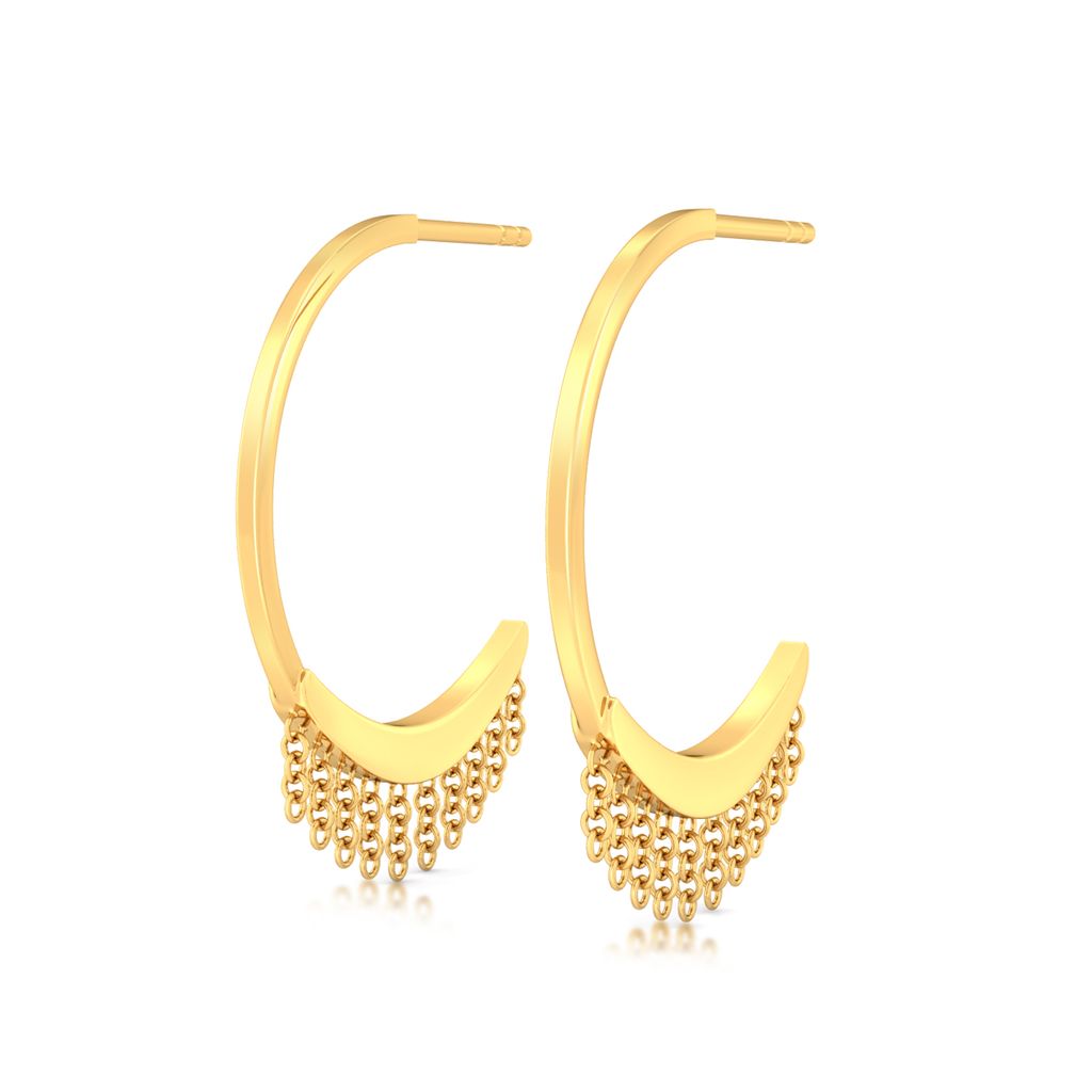 Bohemian Rapture Gold Earrings
