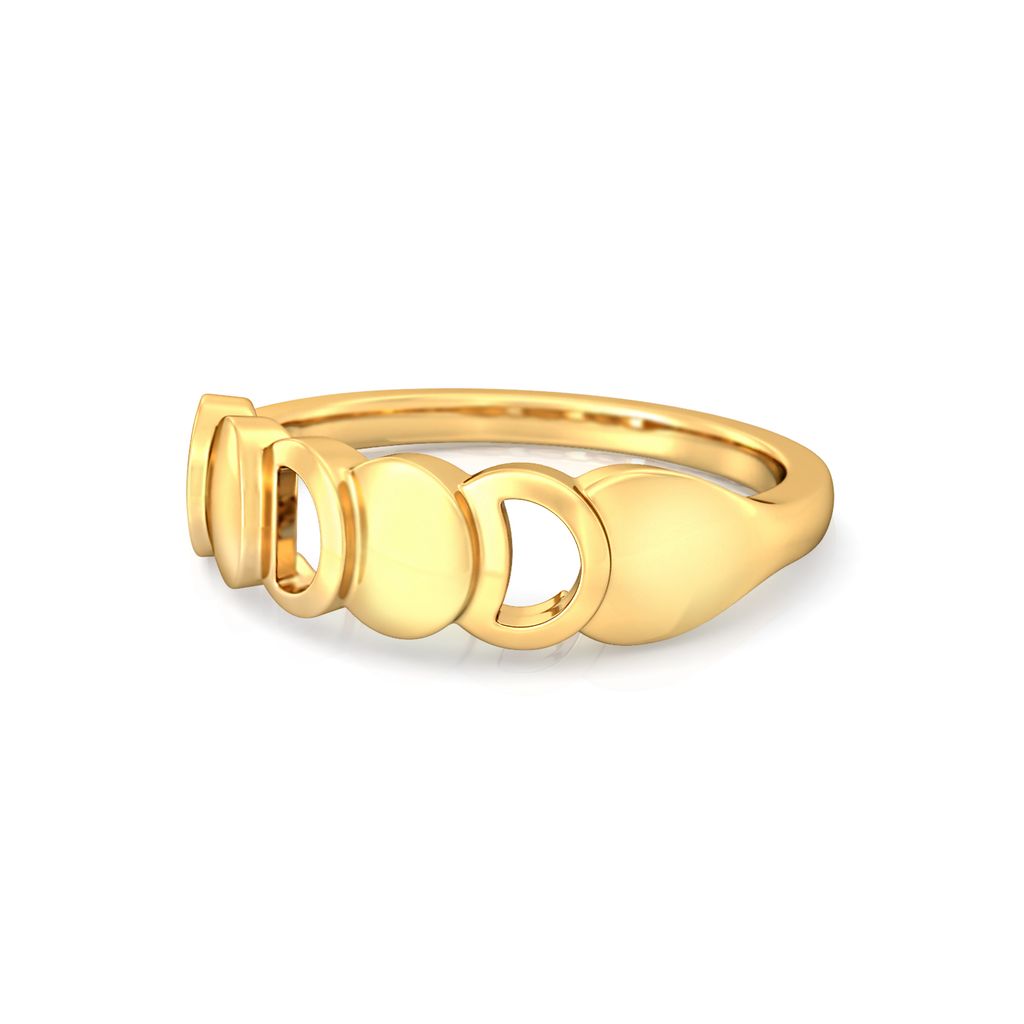 Fringesque Gold Rings alternate view 3