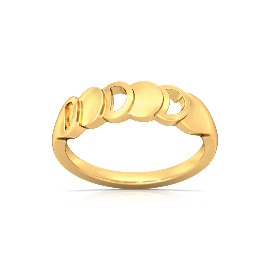 Fringesque Gold Rings image