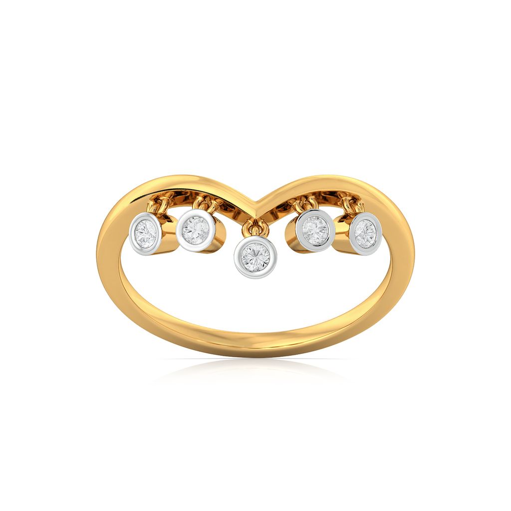 Dangle Triangle Diamond Rings image