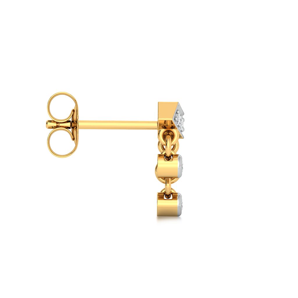 Dingle Dangle Diamond Earrings
