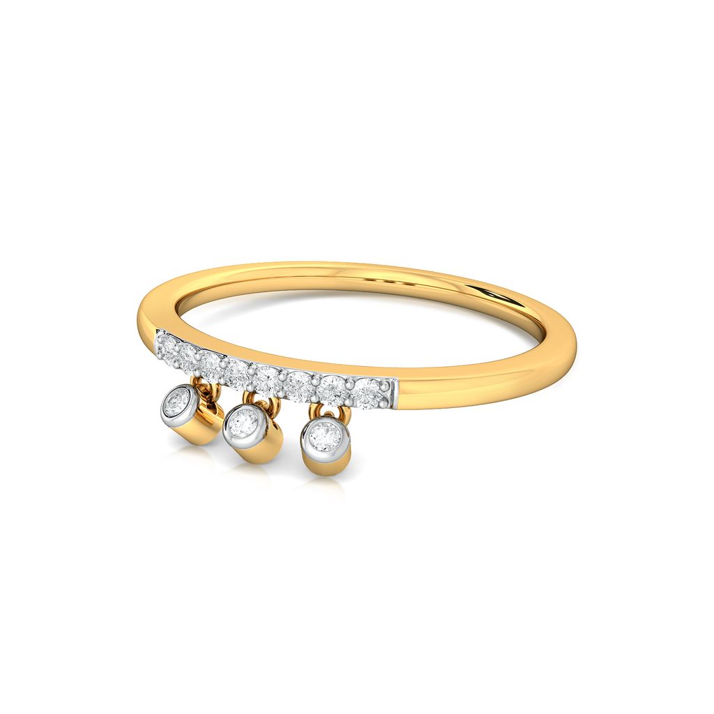 Dingle Dangle Diamond Rings image