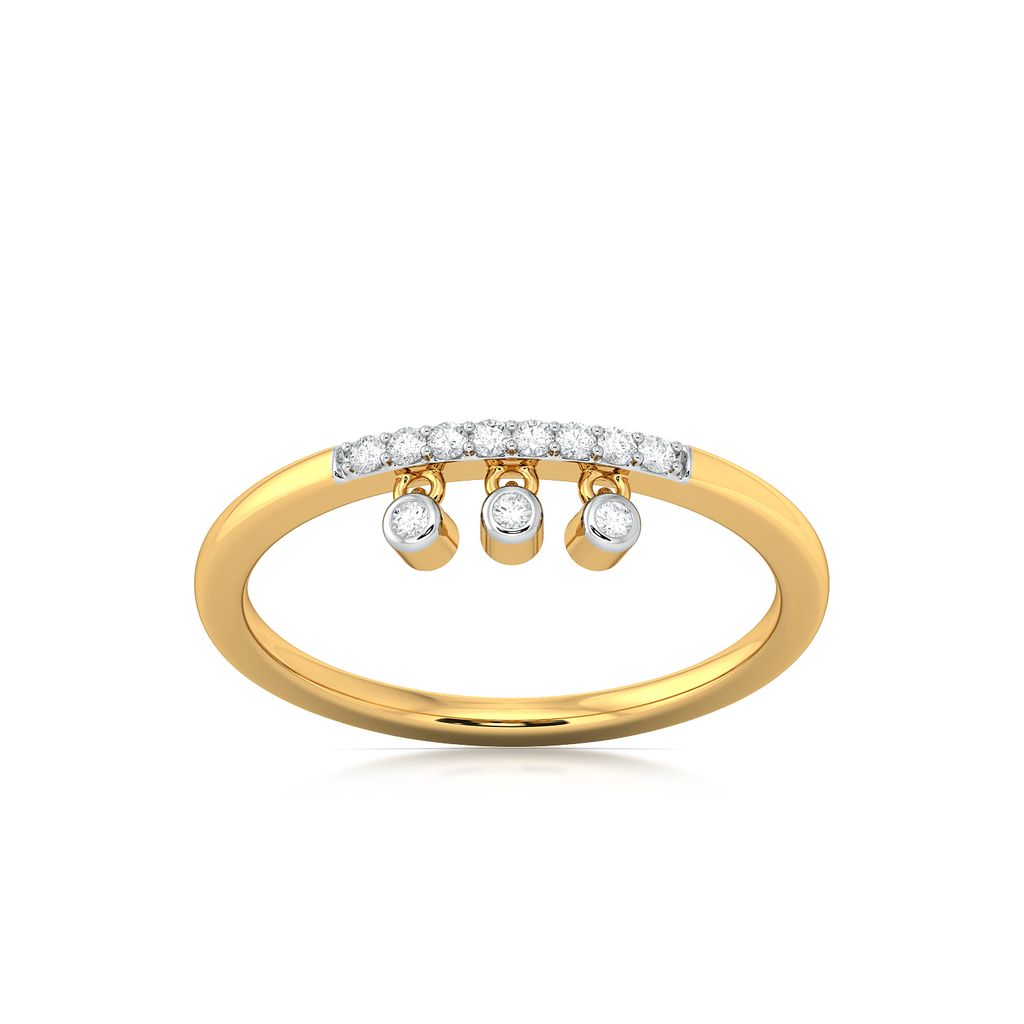 Dingle Dangle Diamond Rings alternate view 3