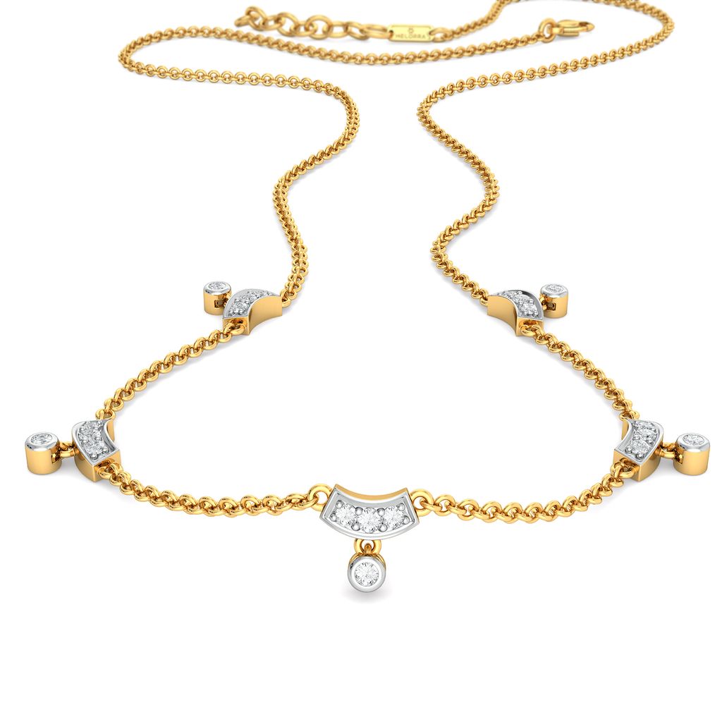 Dingle Dangle Diamond Necklaces