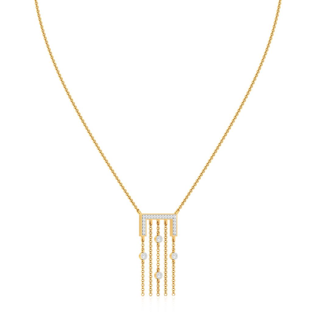 Tangle Tree Diamond Necklaces