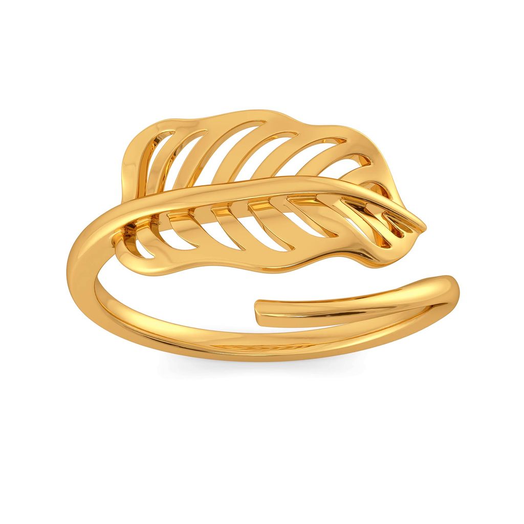 Feather Fiesta Gold Rings alternate view 2
