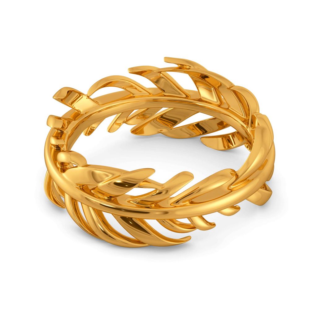 Plume Play Gold Rings alternate view 3