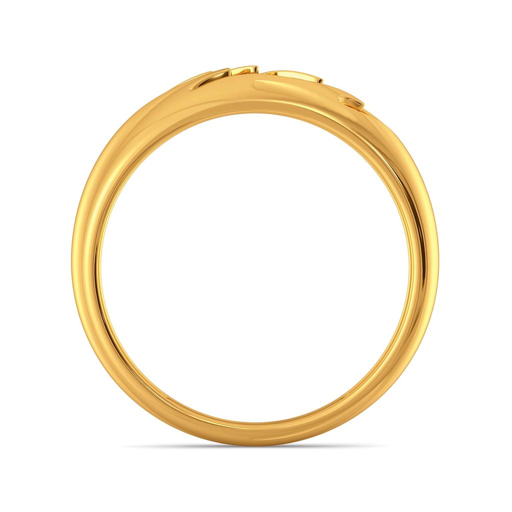 Feather Friends Gold Rings image