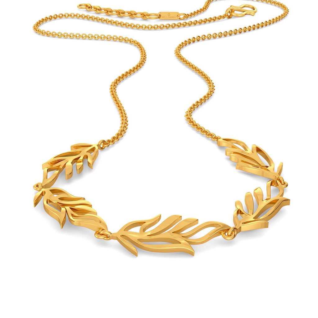 Feather Friends Gold Necklaces