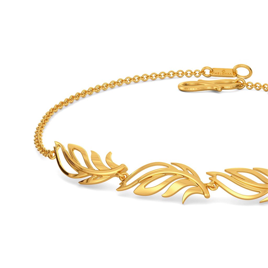 Feels Like Feather Gold Bracelets