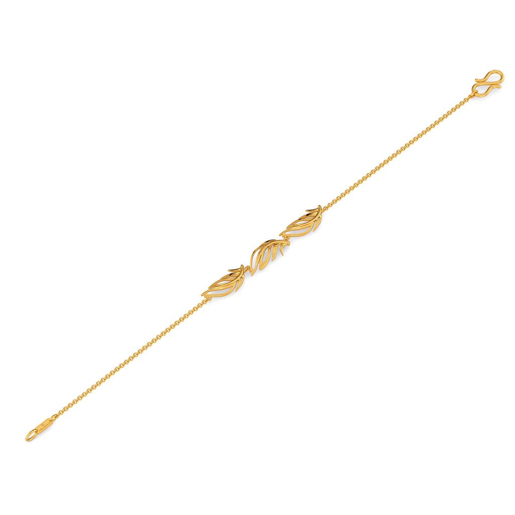 Feels Like Feather Gold Bracelets