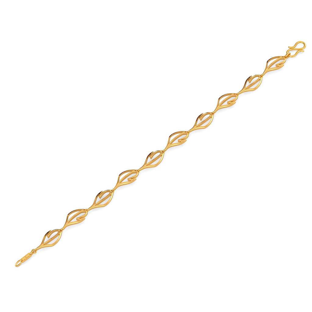 A Lot Like Feather Gold Bracelets