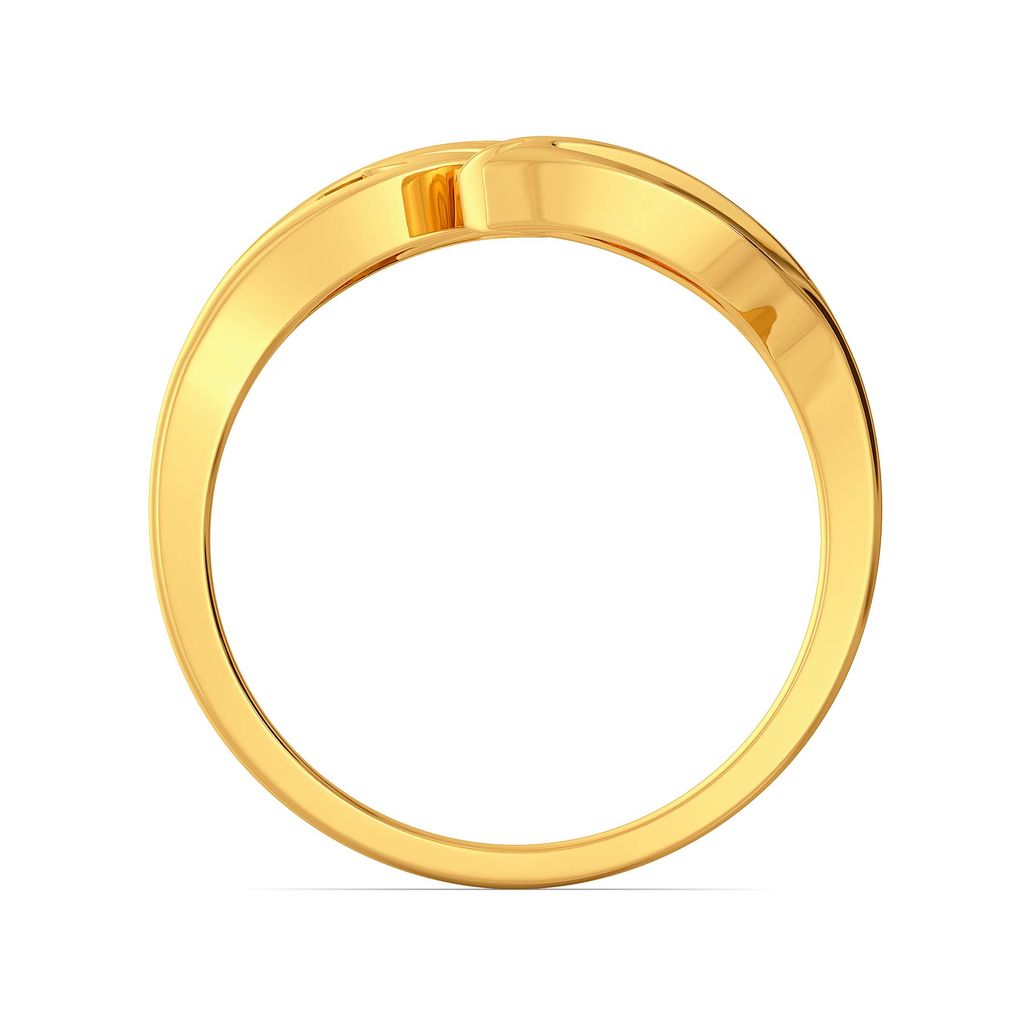 A Lot Like Feather Gold Rings image