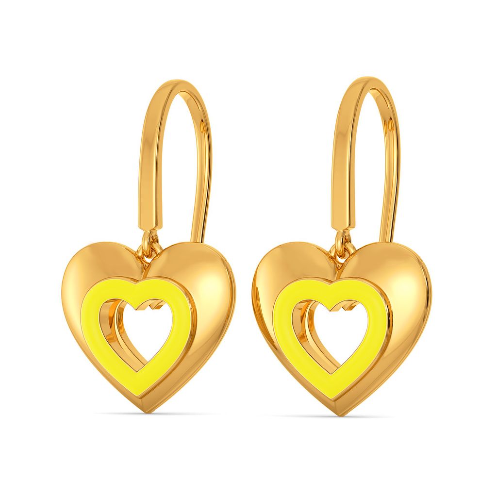 Love Brunch Gold Earrings