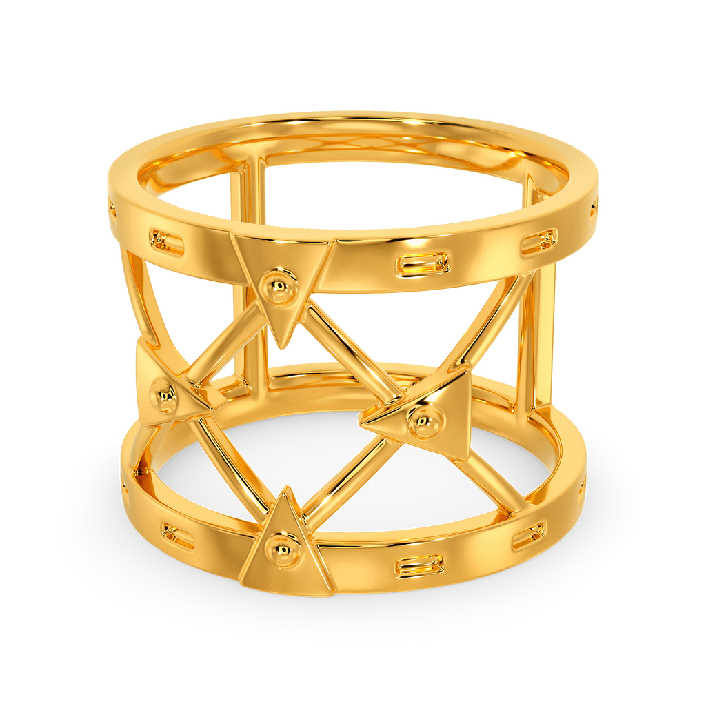 Combat Tribe Gold Rings alternate view 2