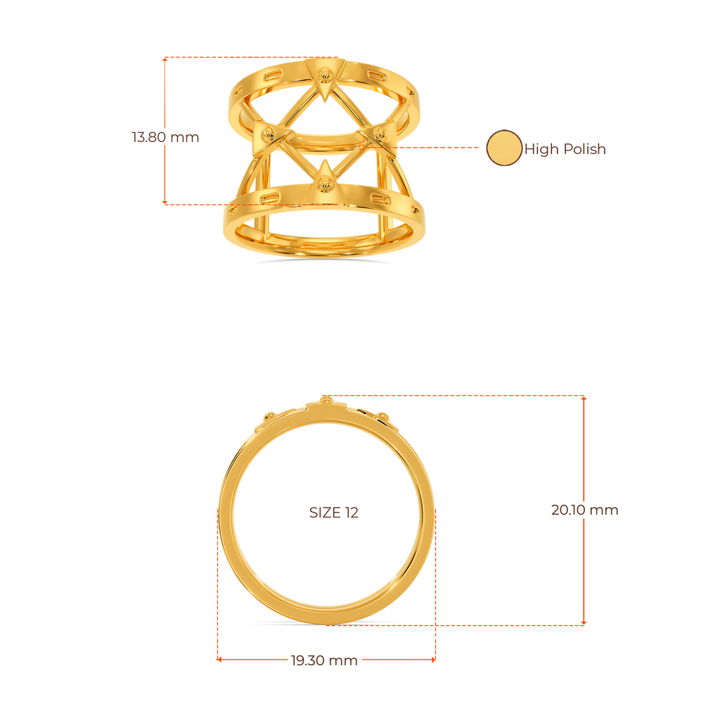 Combat Tribe Gold Rings image