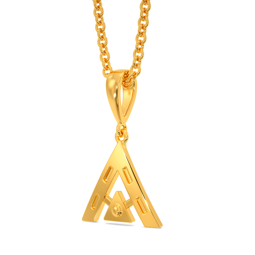 Combat Tribe Gold Pendants