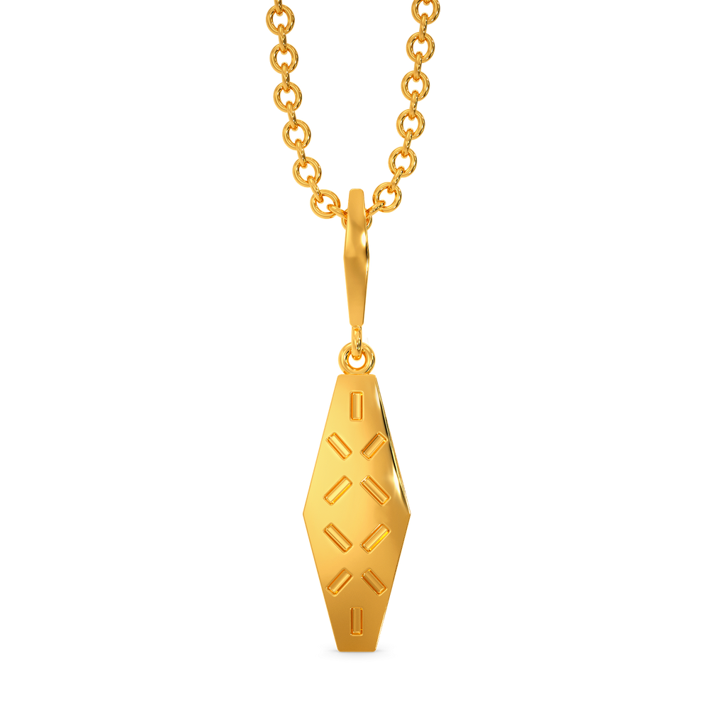 Utilitarian Gold Pendants