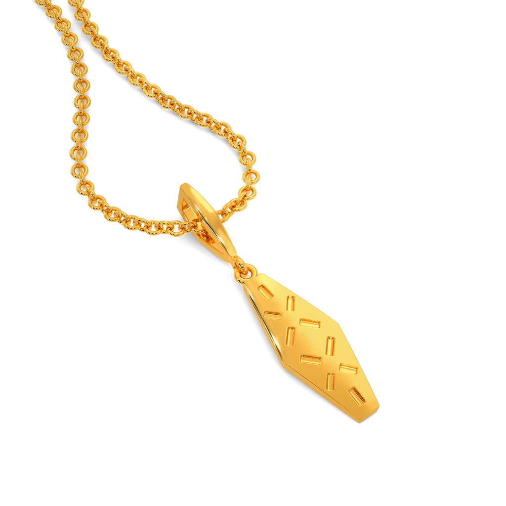 Utilitarian Gold Pendants