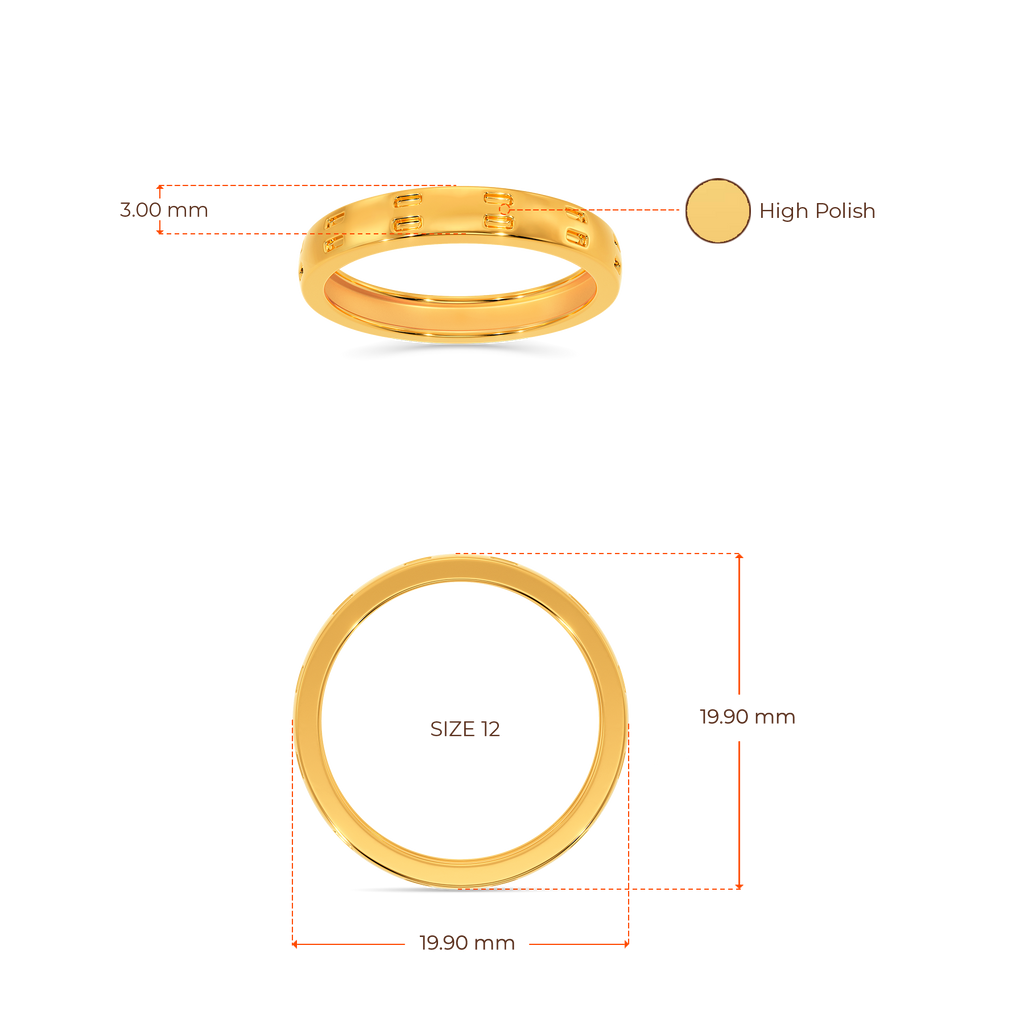 Everyday Functional Gold Rings image