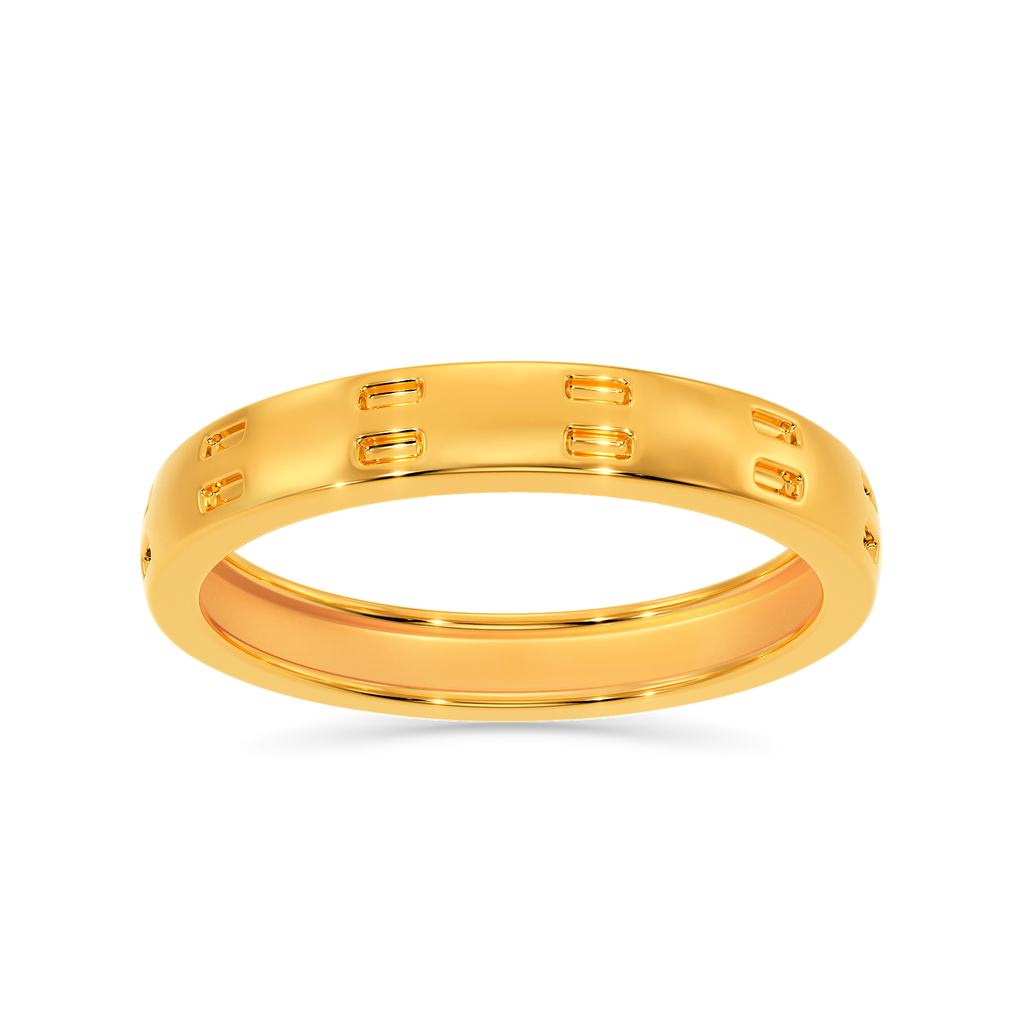 Everyday Functional Gold Rings alternate view 3