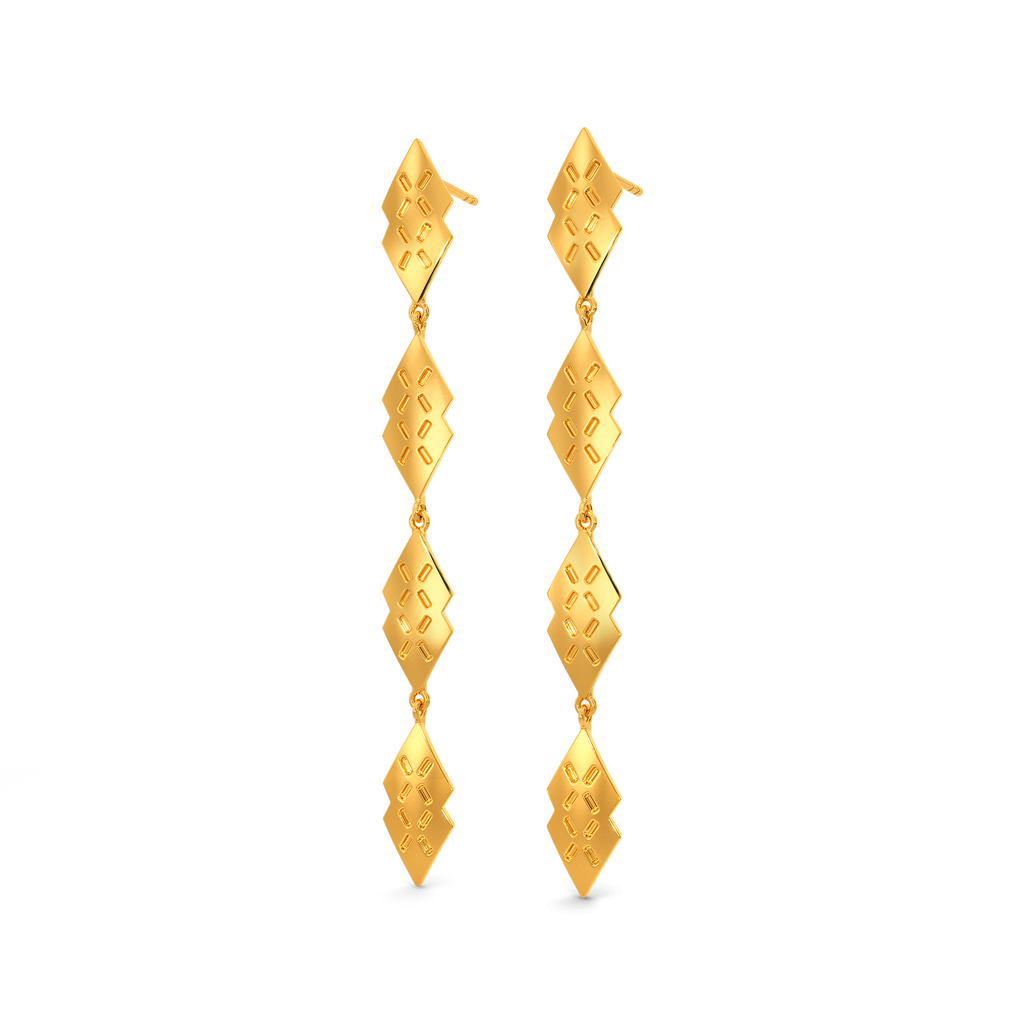Rhom Guts Gold Earrings