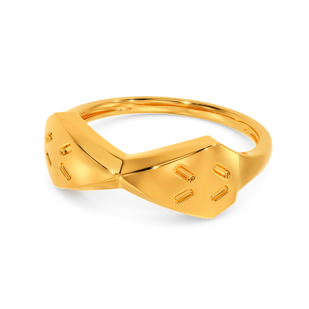 Rhom Guts Gold Rings alternate view 2