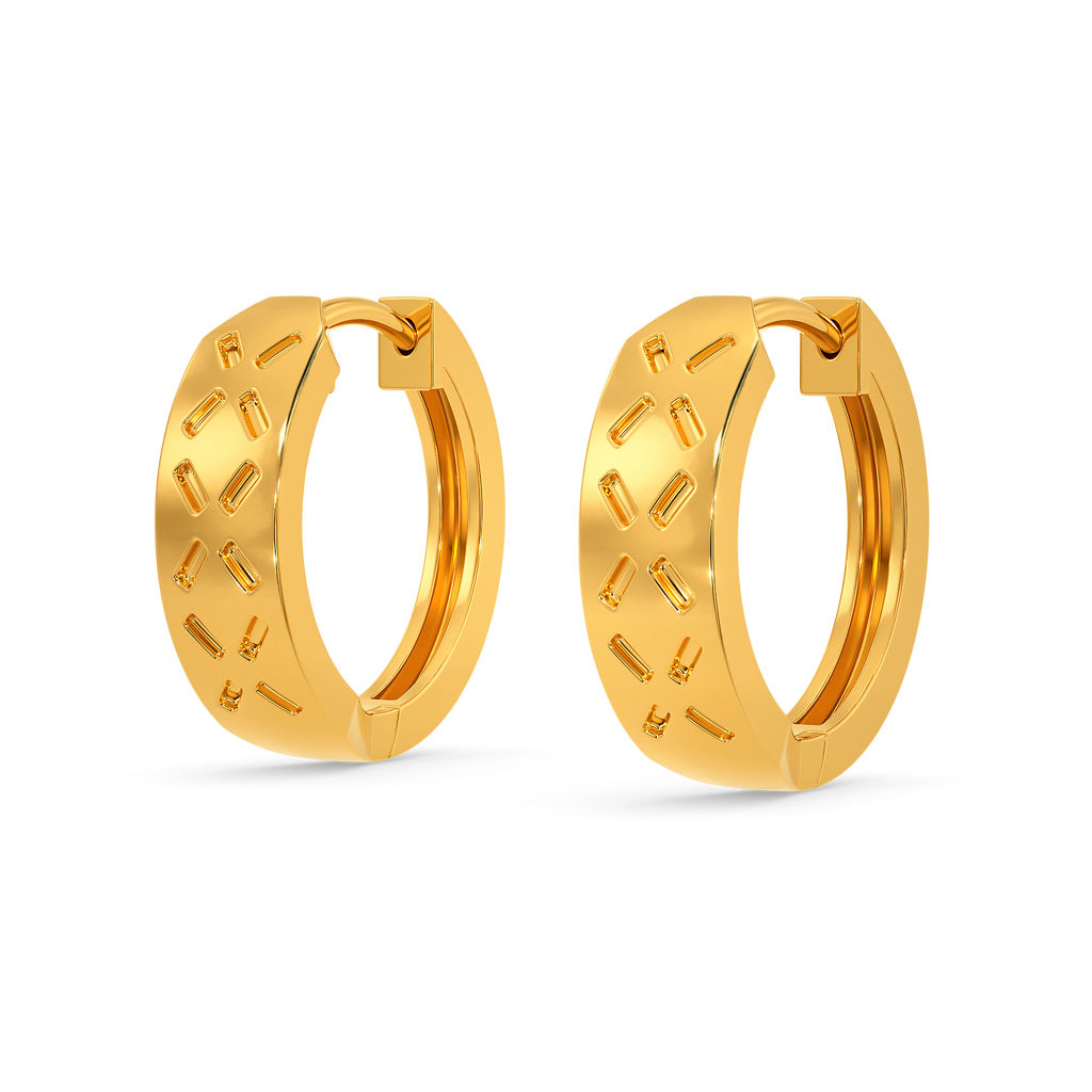 Vibin Effortless Gold Earrings