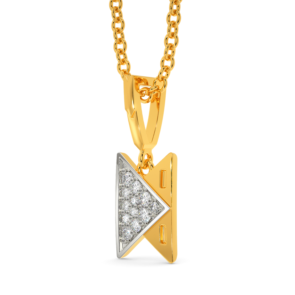 Sturdy Stitches Diamond Pendants