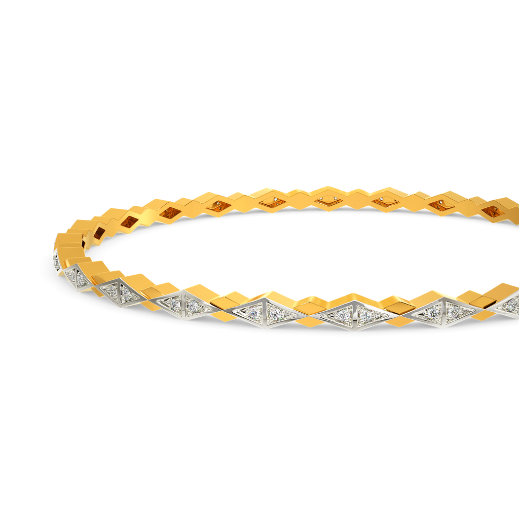 Exquisitely Functional Diamond Bangles
