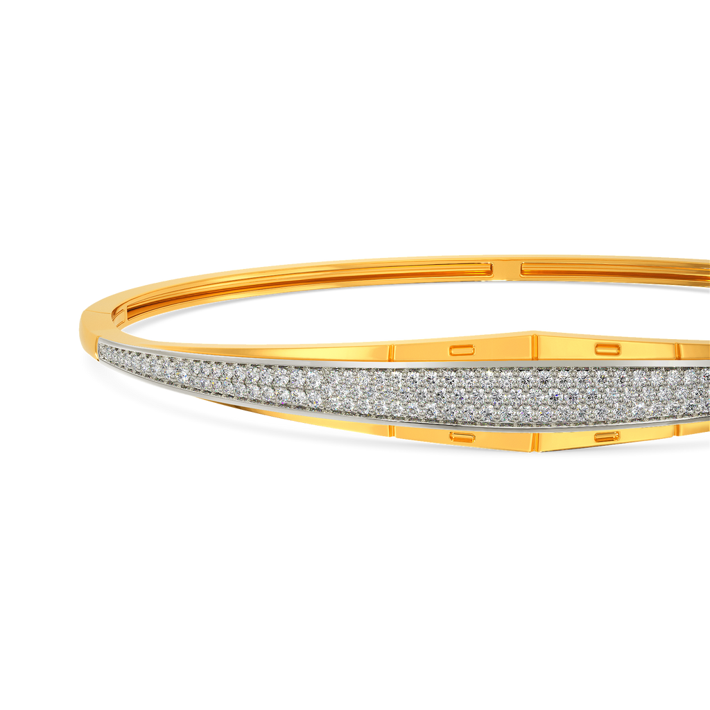 Militaristic Diamond Bangles