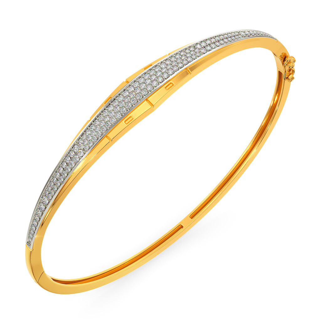 Militaristic Diamond Bangles