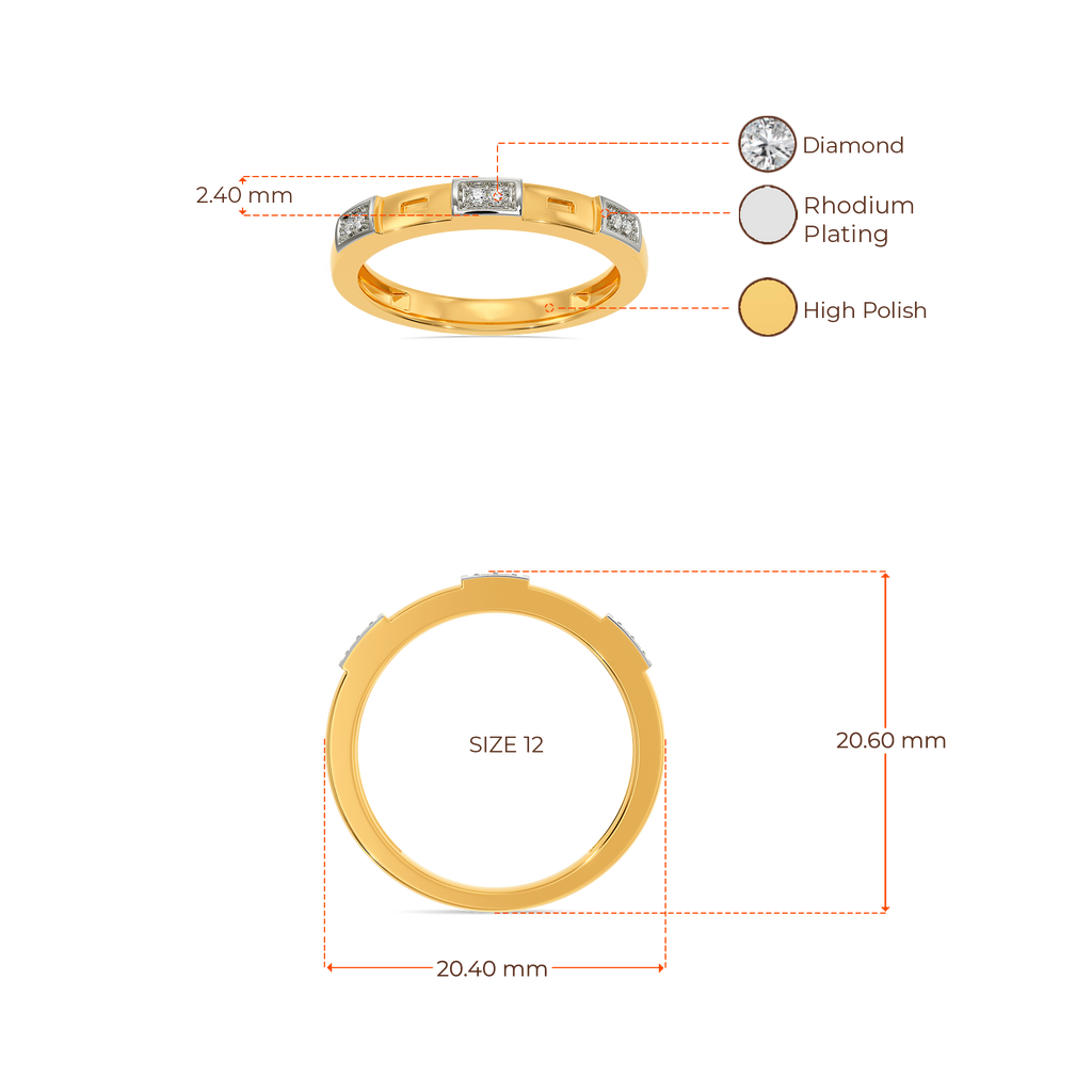 Combat Gleam Diamond Rings image