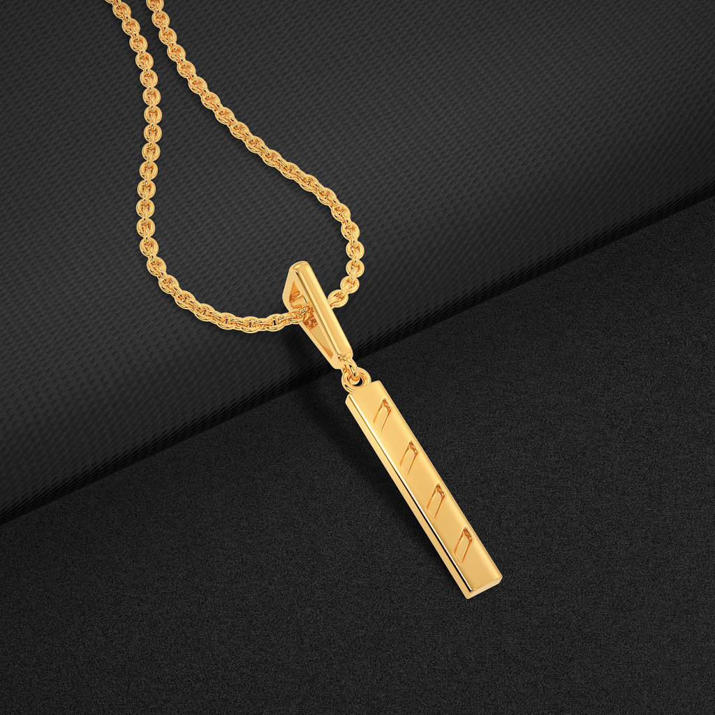 Edgy N Gutsy Gold Pendants
