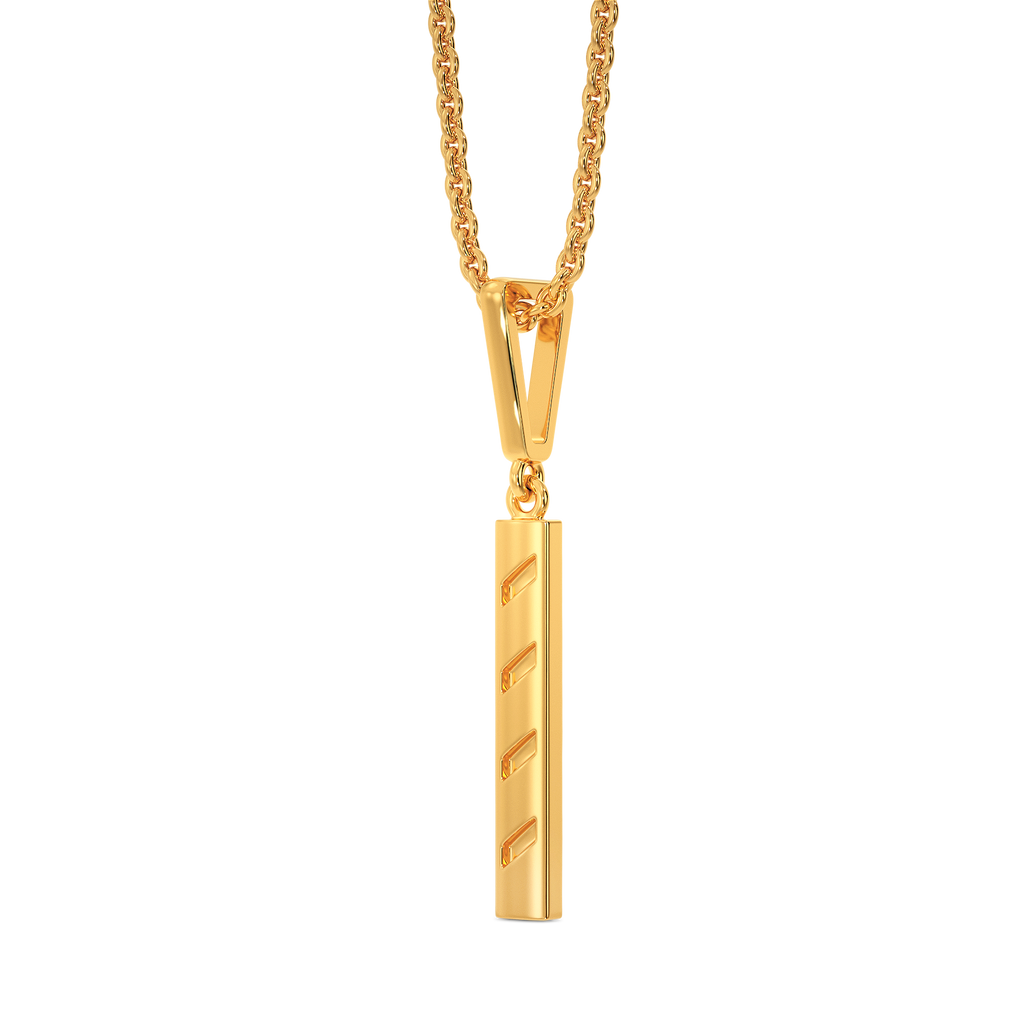 Edgy N Gutsy Gold Pendants