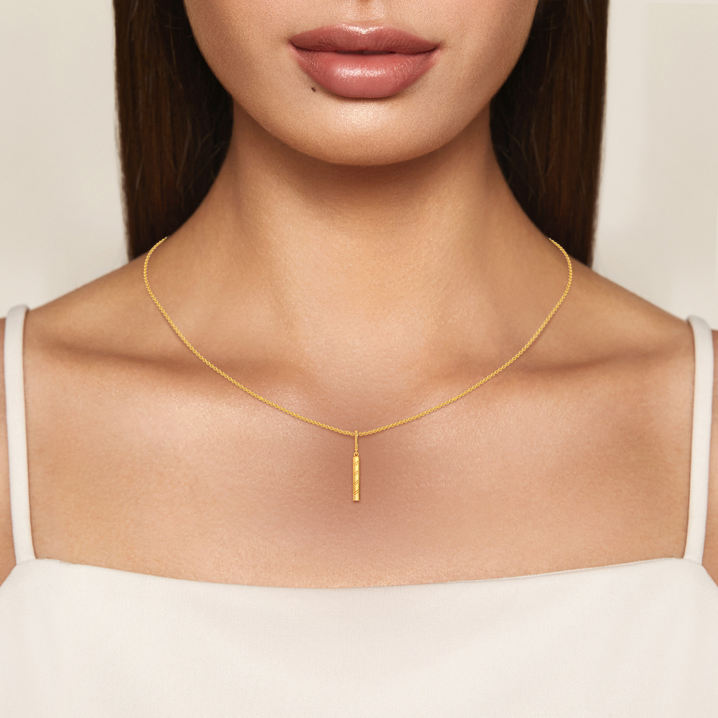 Edgy N Gutsy Gold Pendants